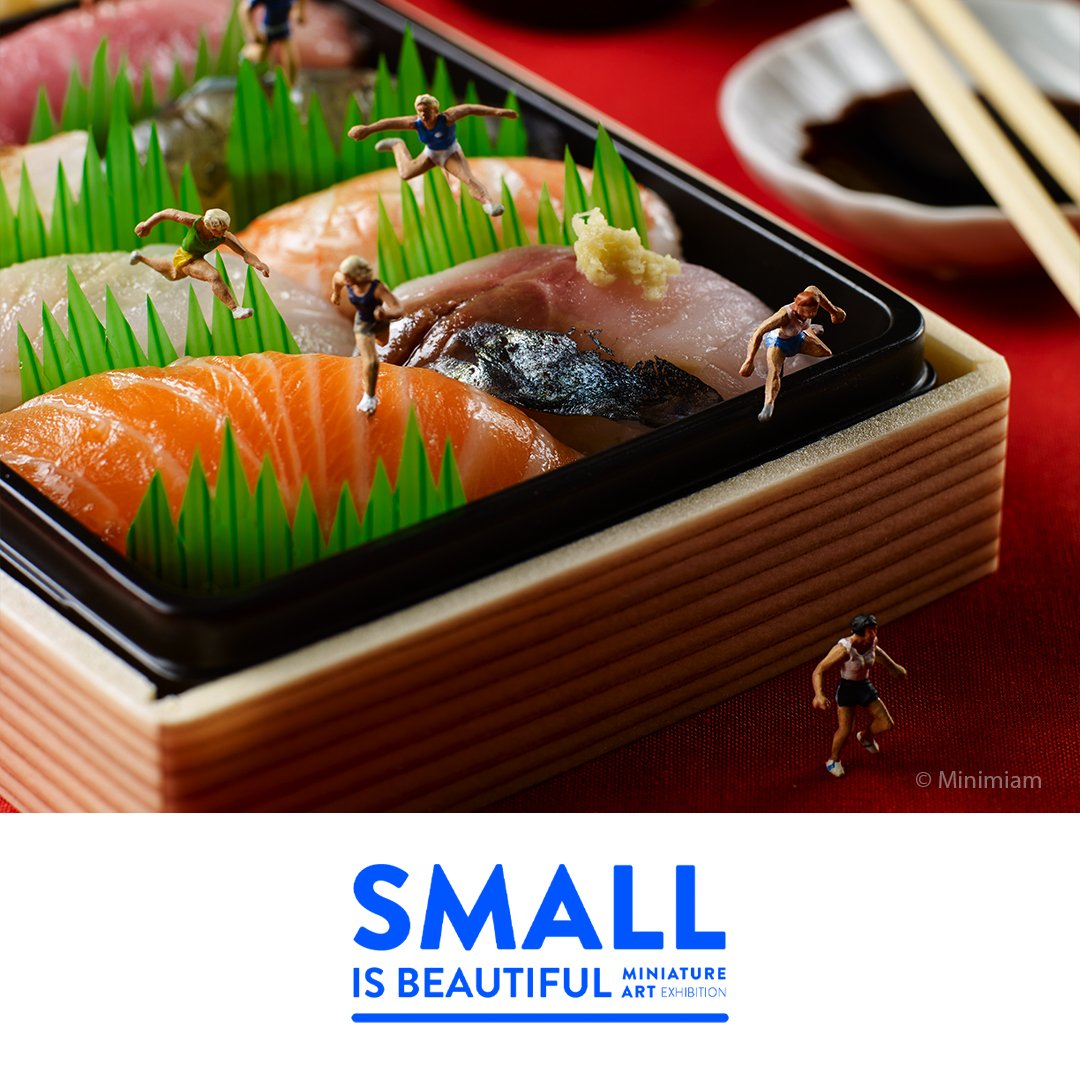 Go Big, Think Small – The Small is Beautiful: Miniature Art Exhibition —  Raine Magazine