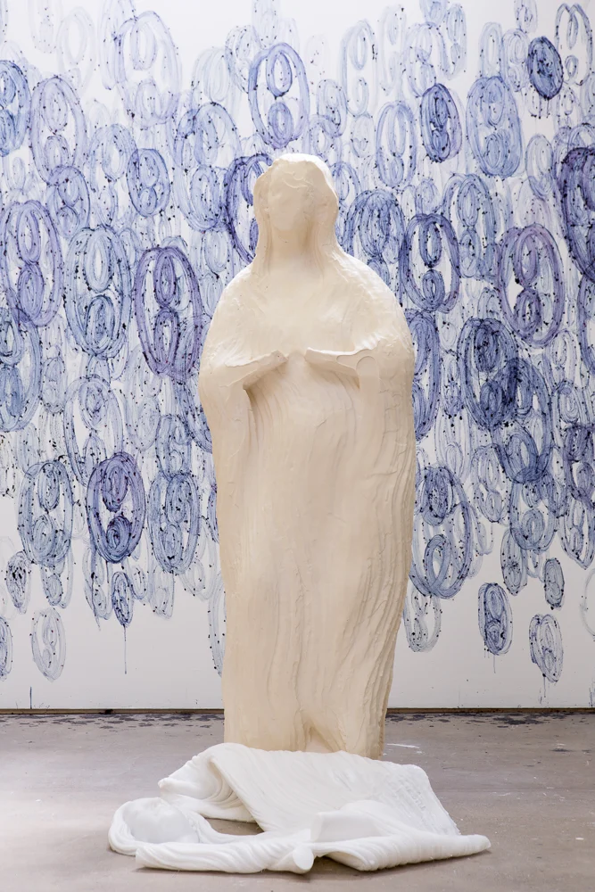 Alex Cecchetti, Copy of Marie-Madeleine otherwise said Marie l’Egyptienne, 1311-2015, silicone and plaster.jpg