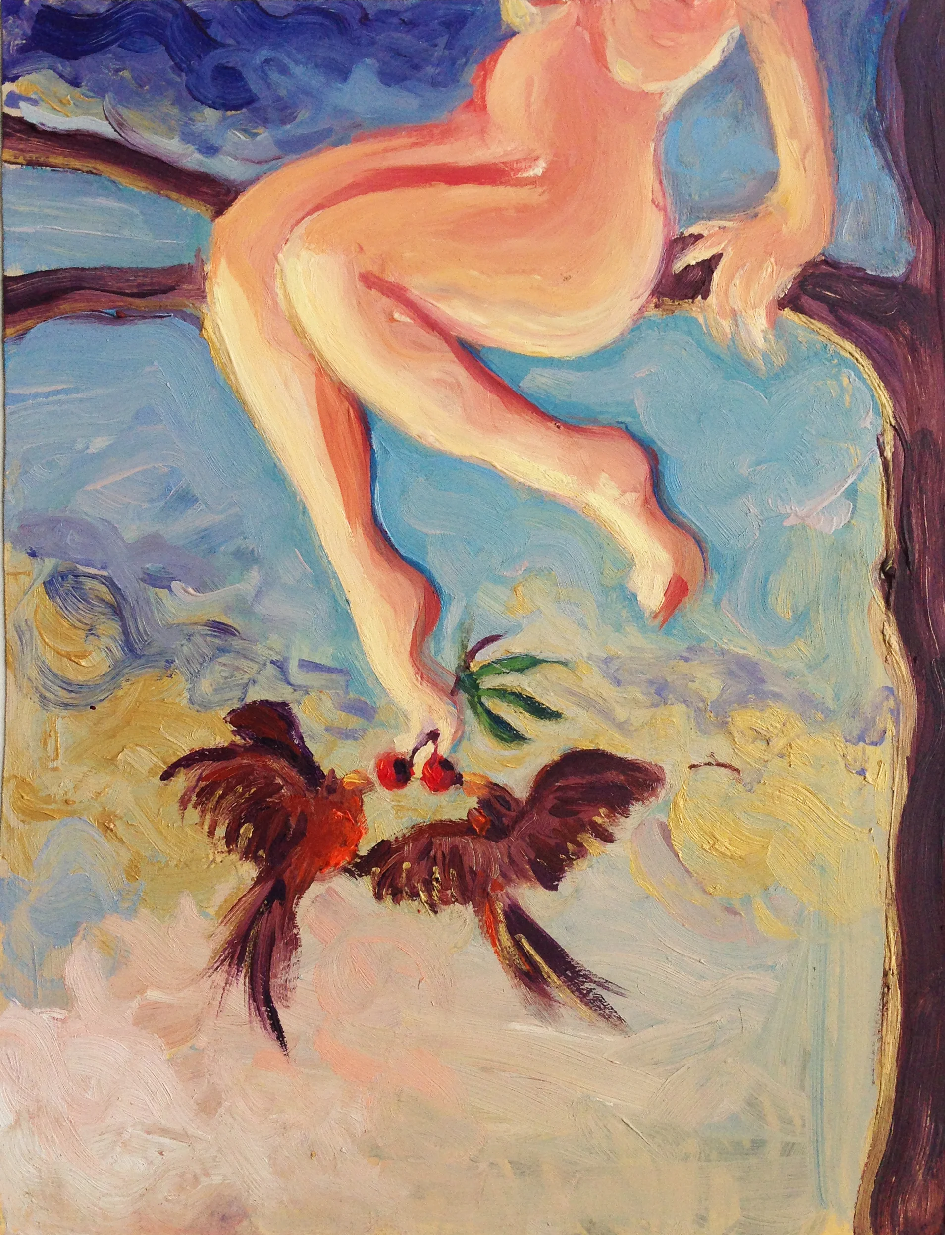 erotic cabinet birds and a cherry alex cecchetti 2017.jpg