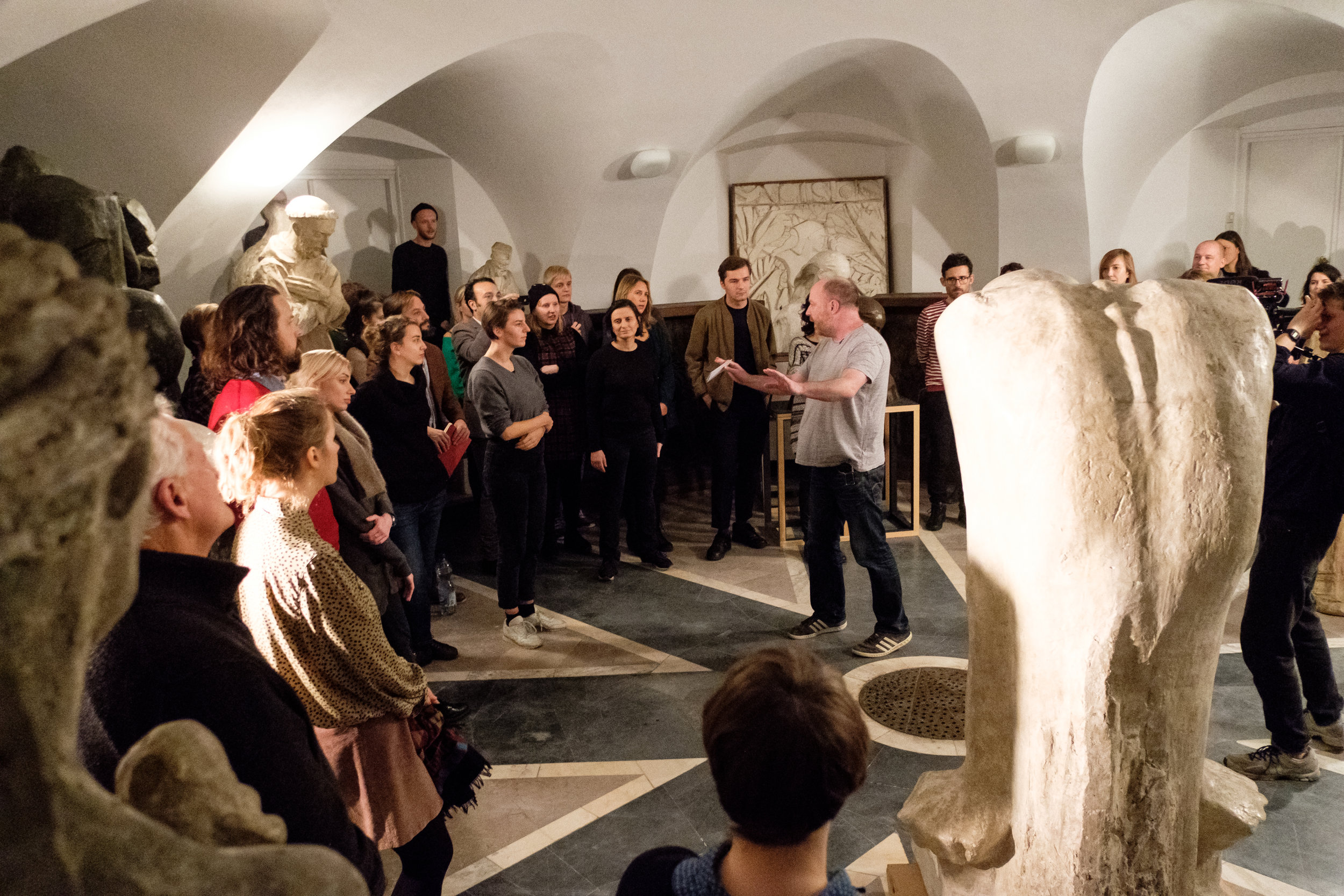 Tim Etchells as Charon, Krolikarnia Warsaw