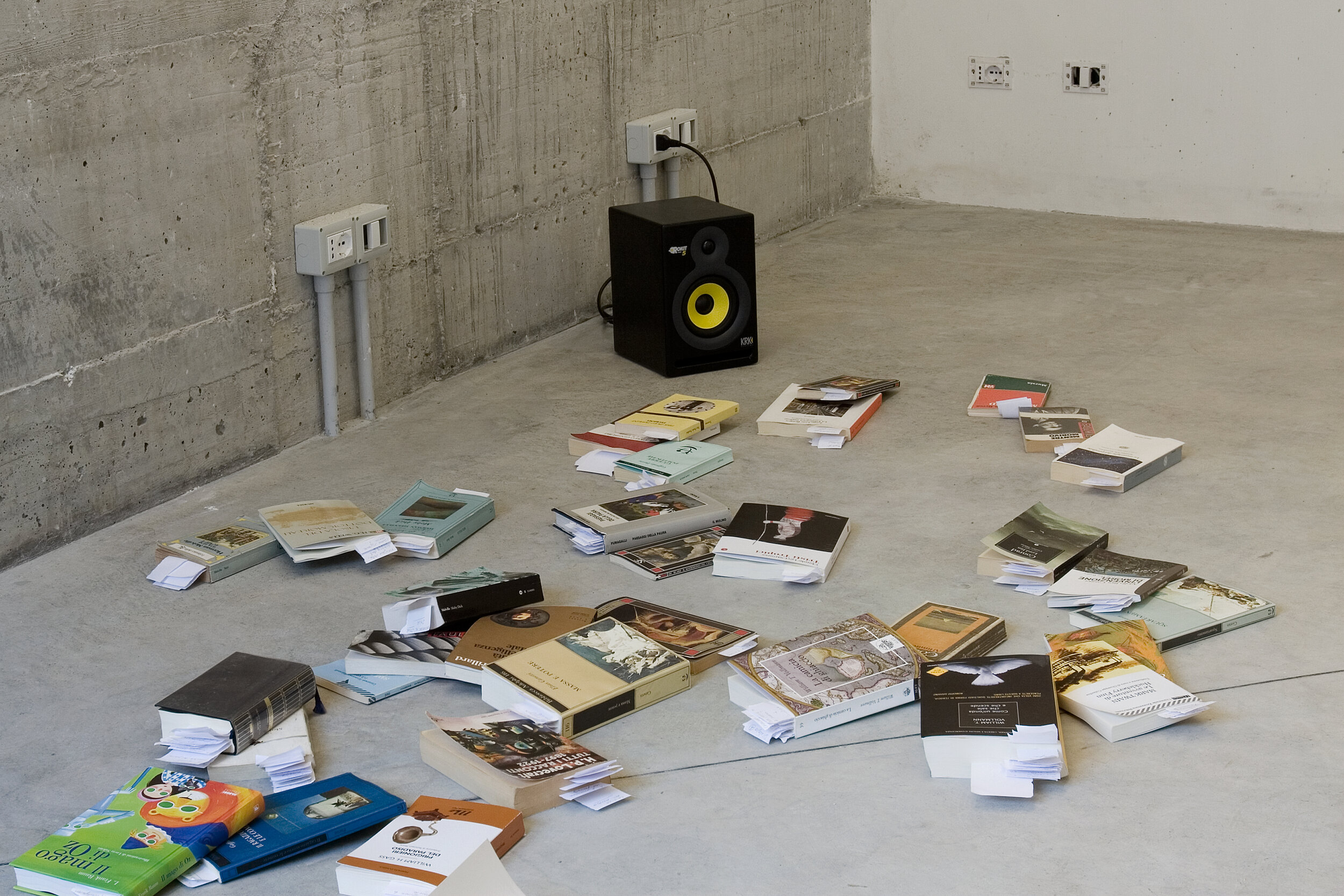  Installation, Ride Ride Ride - Galleria Zero - Milano 2008 