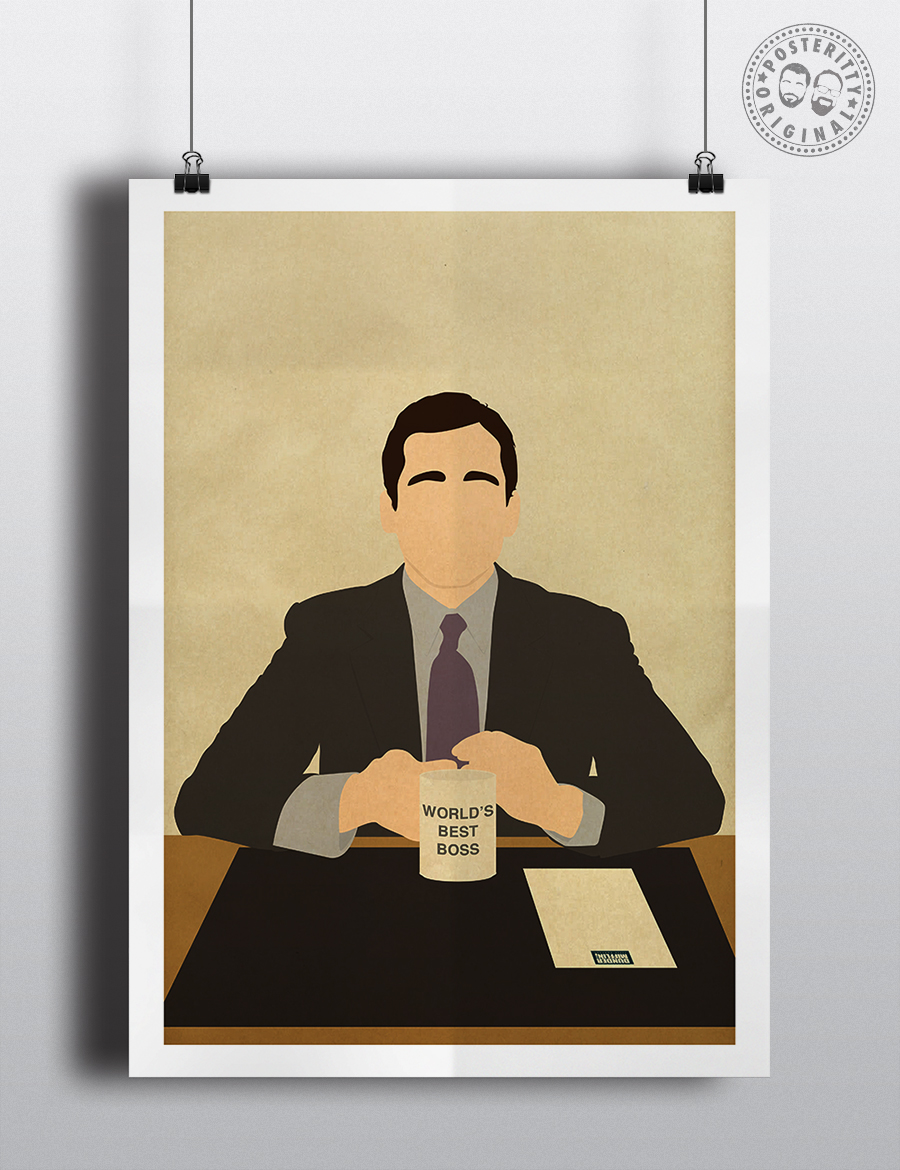 MICHAEL SCOTT wedding quote ❤ The Office US ❤ poster art LIMITED EDITION #42 