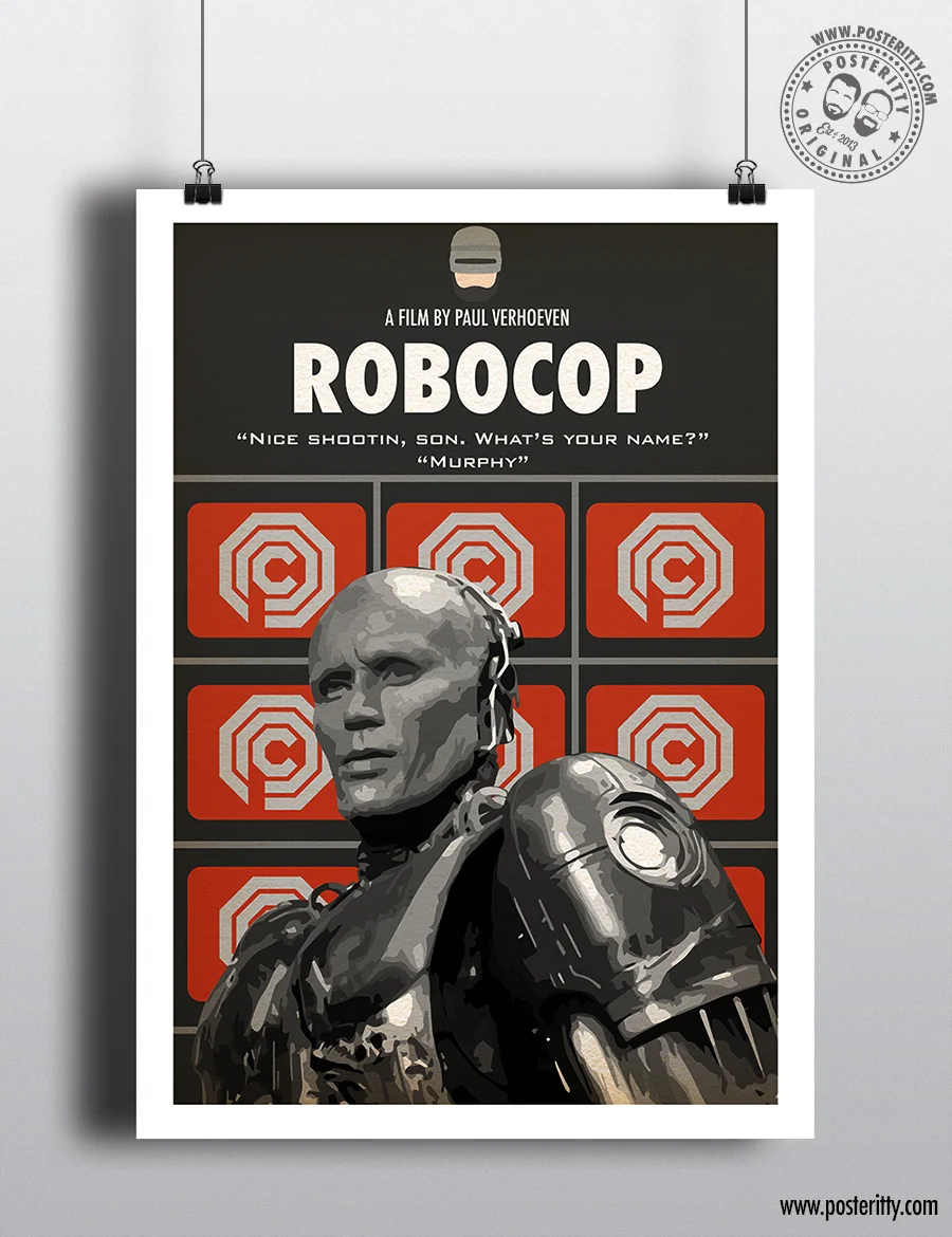 Robocop - Minimalist Movie Poster