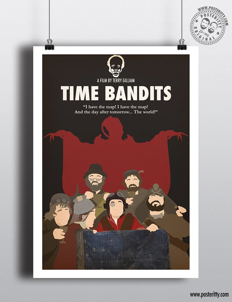 Time Bandits - Minimalist Movie Poster