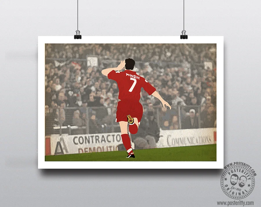 Scott Murray - Bristol City - Minimalist Poster