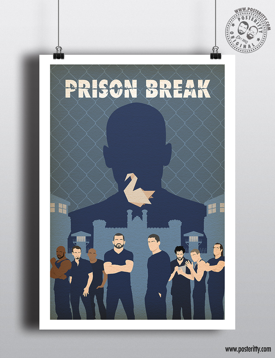 Prison Break - Minimalist Poster