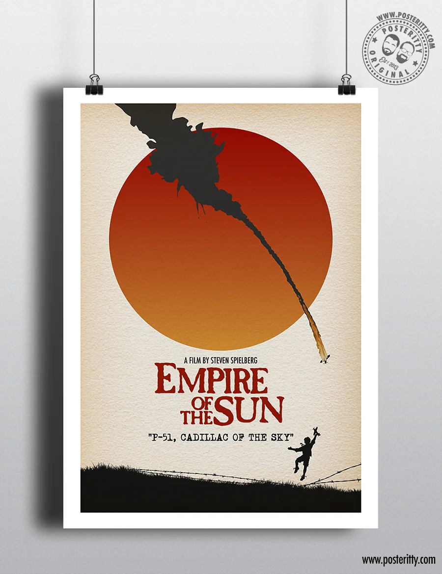 Empire of the Sun - Minimalist Movie Poster