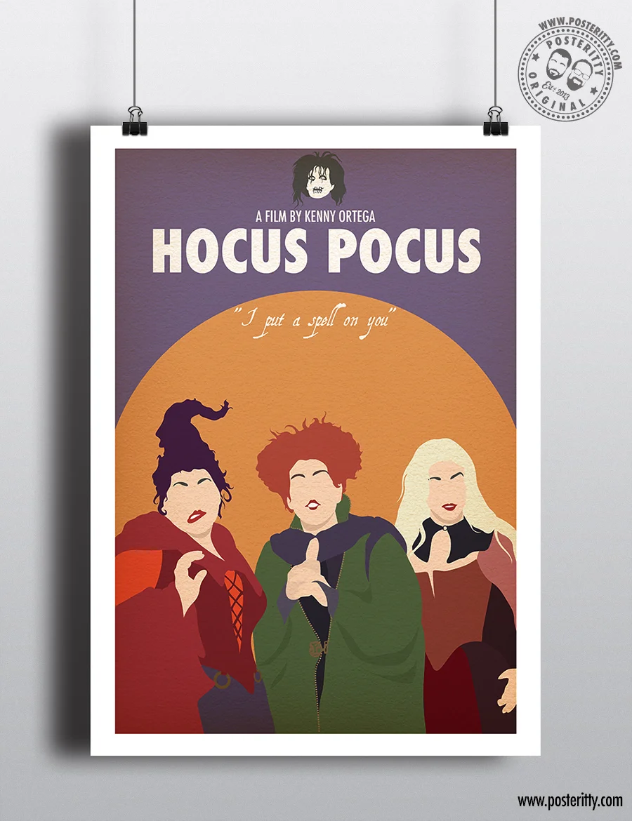 Hocus Pocus - Minimalist Movie Poster