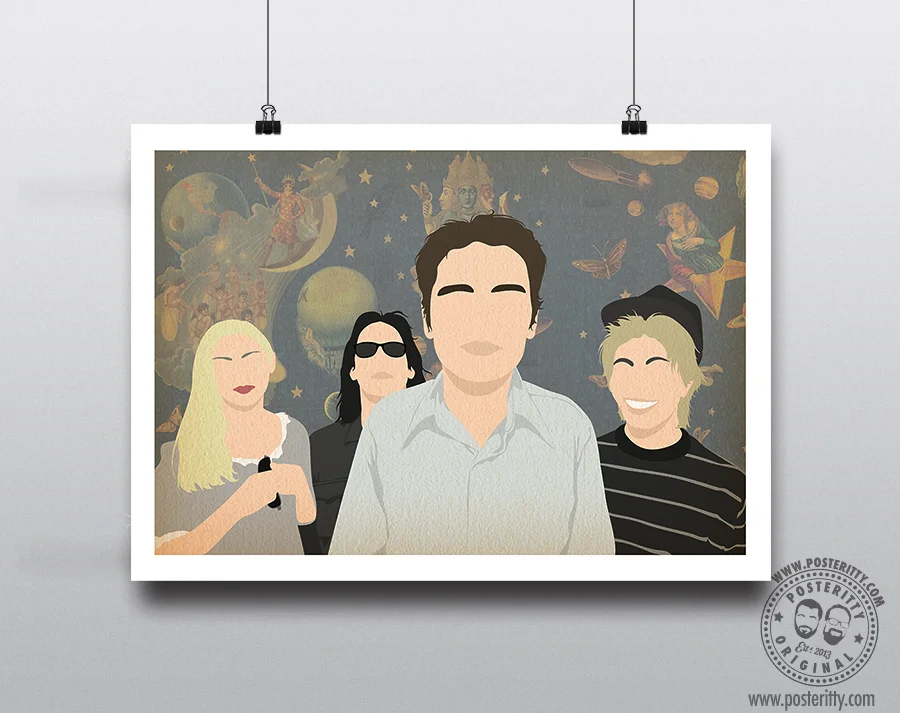 Smashing Pumpkins - Minimalist Band Poster