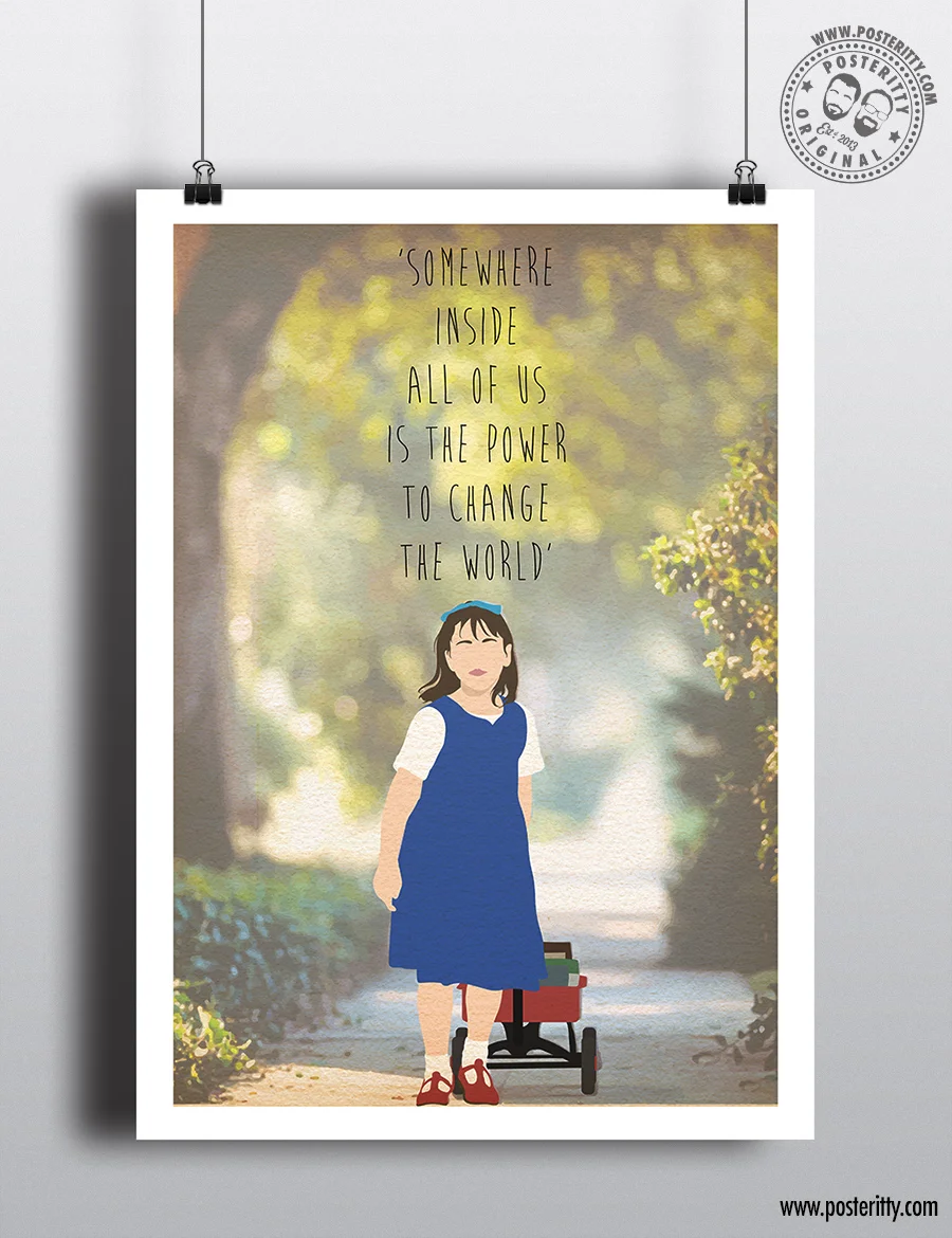 Matilda - Minimalist Movie Poster