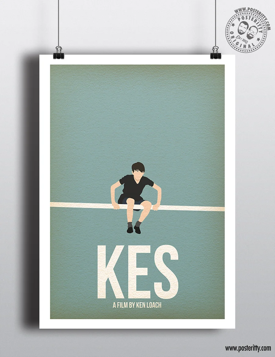 Kes - Minimalist Movie Poster