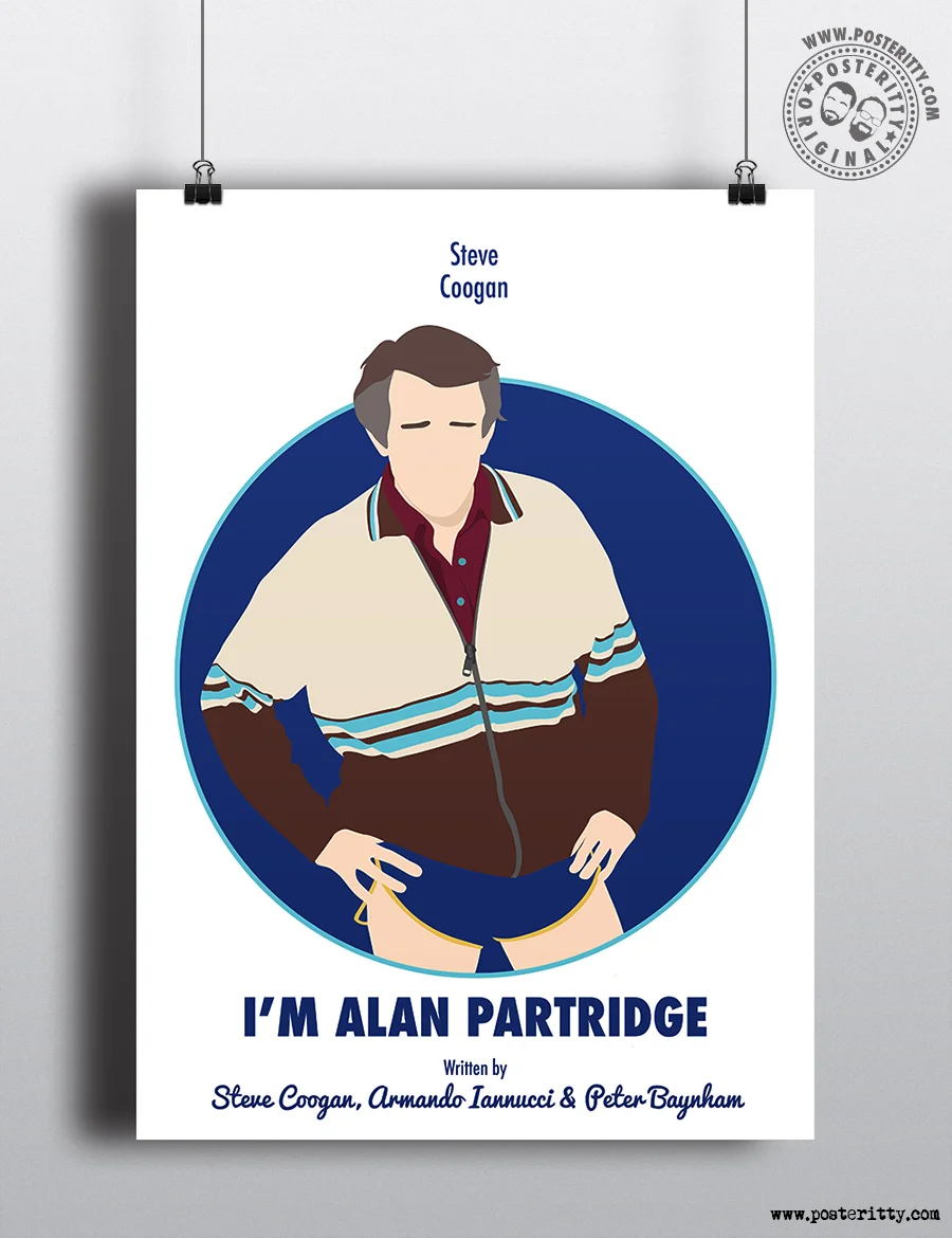 Alan Partridge - Minimalist Sitcom Poster