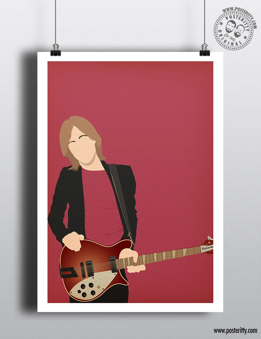 Tom Petty - Minimalist Poster