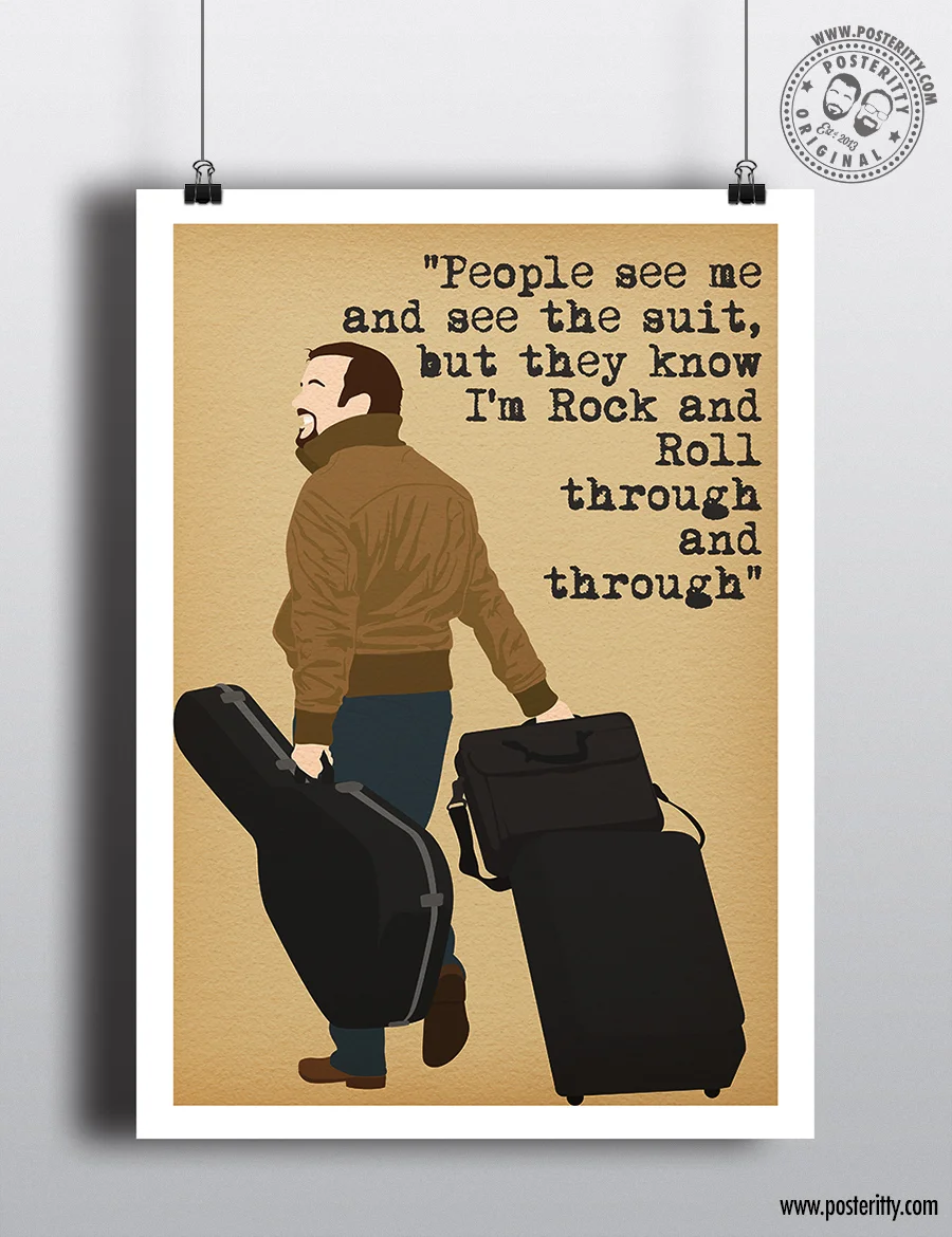David Brent (The Office) "They know I'm Rock N Roll..."