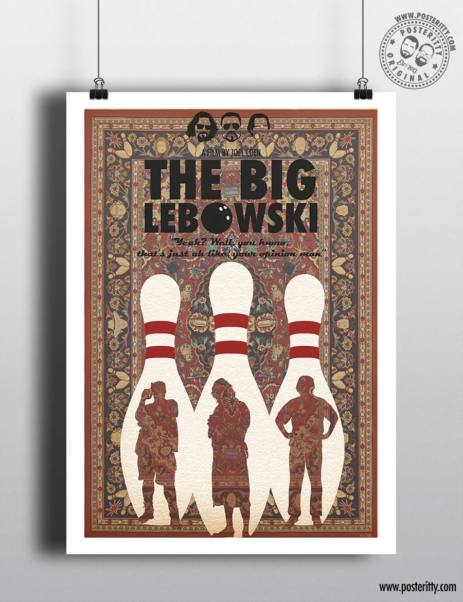 The Big Lebowski - Minimal Movie Poster