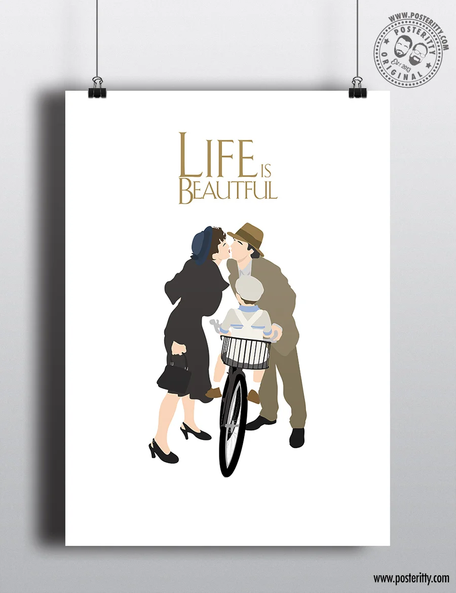 Life is Beautiful - Minimal Movie Poster