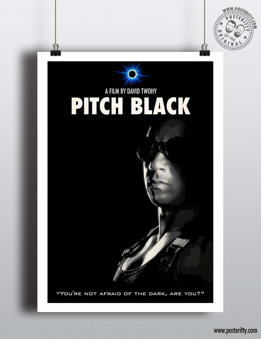Pitch Black - Minimal Movie Poster