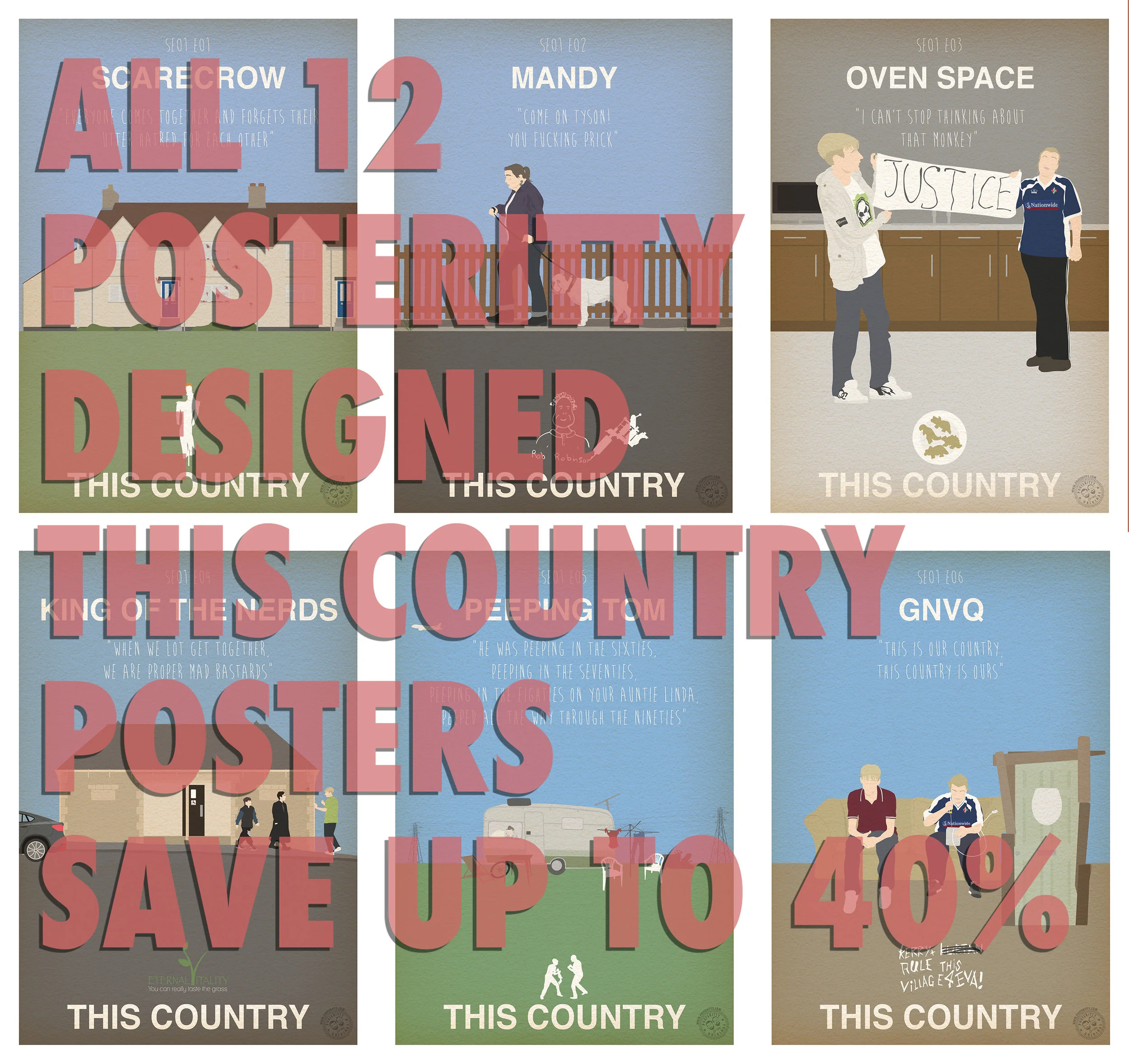 This Country - Minimalist Episode Posters
