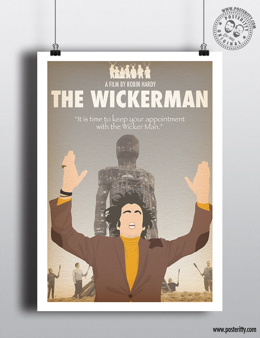 The Wickerman - Minimal Movie Poster