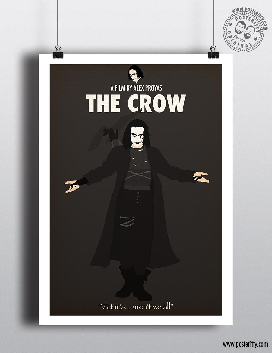 The Crow Film - Minimal Movie Poster