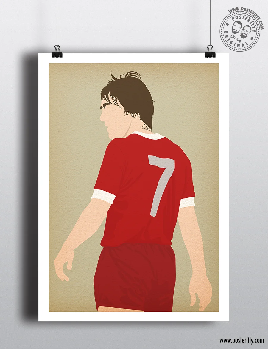 Kenny Dalglish - Liverpool - Minimalist Poster