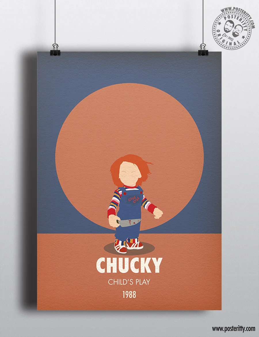 Chucky - Minimalist Horror Villains