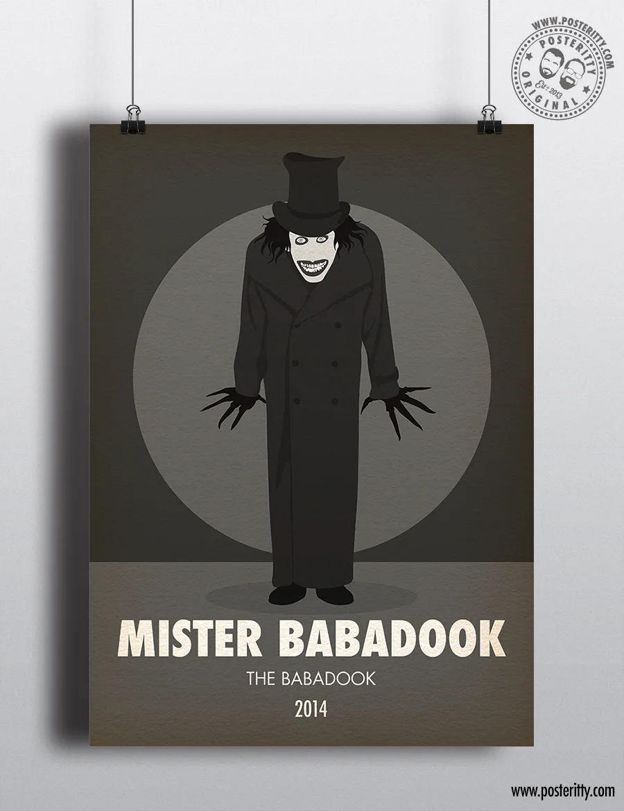 Babadook - Minimalist Horror Villains