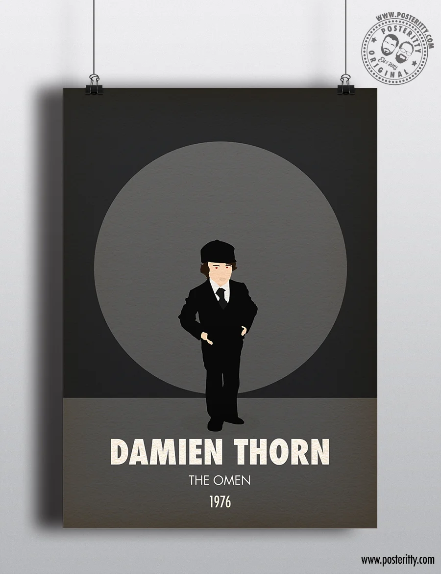Damien Omen - Minimalist Horror Villains