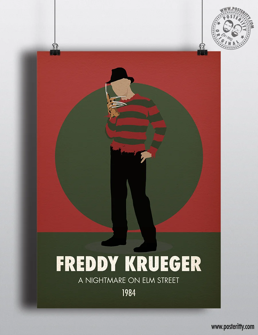 Freddy - Minimalist Horror Villains