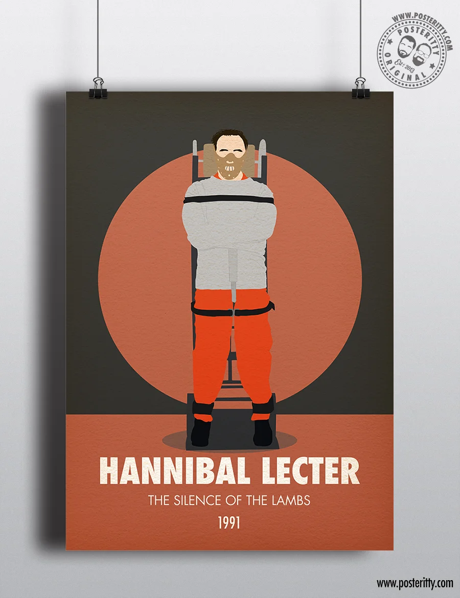 Hannibal Lecter - Minimalist Horror Villains