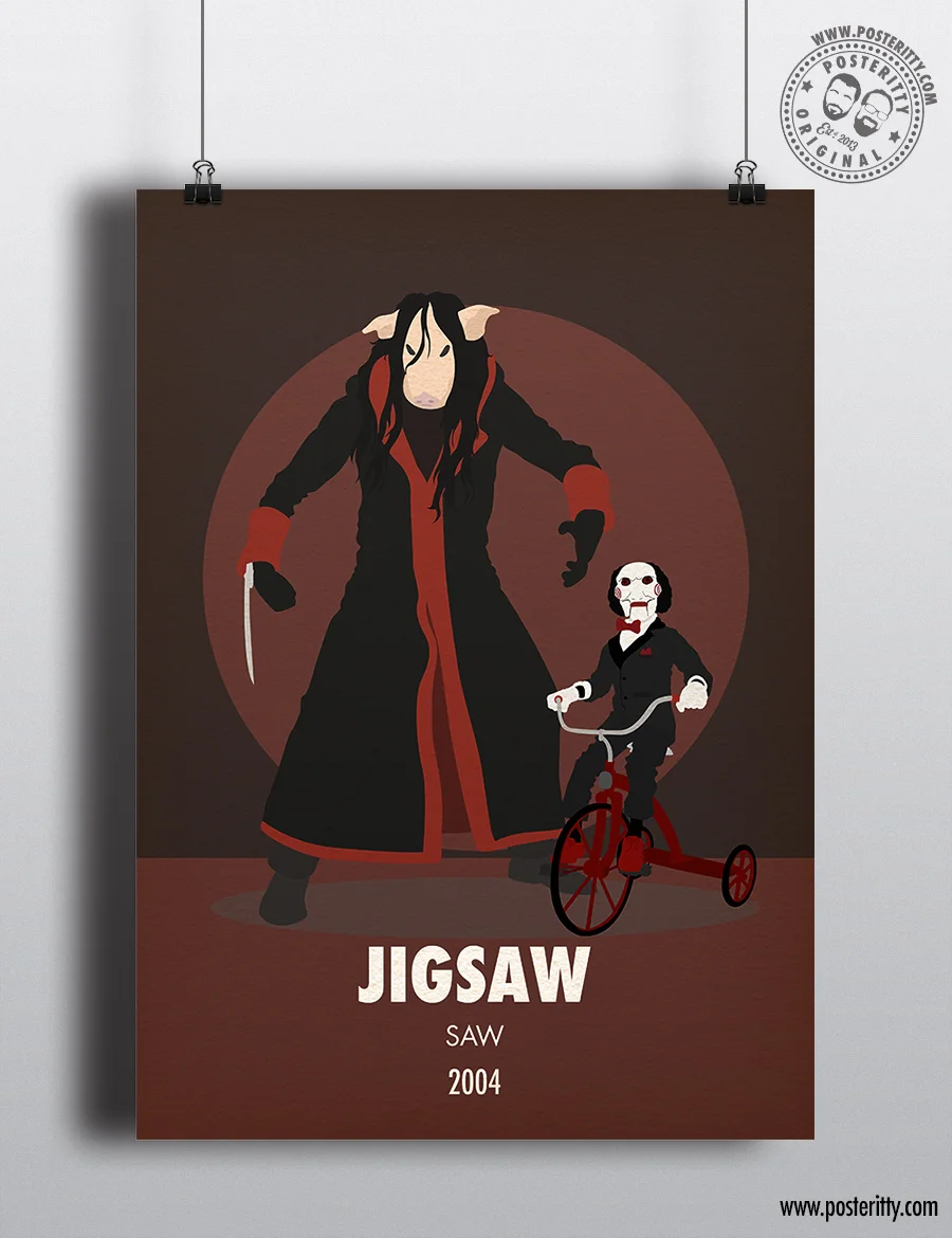 Jigsaw - Minimalist Horror Villains
