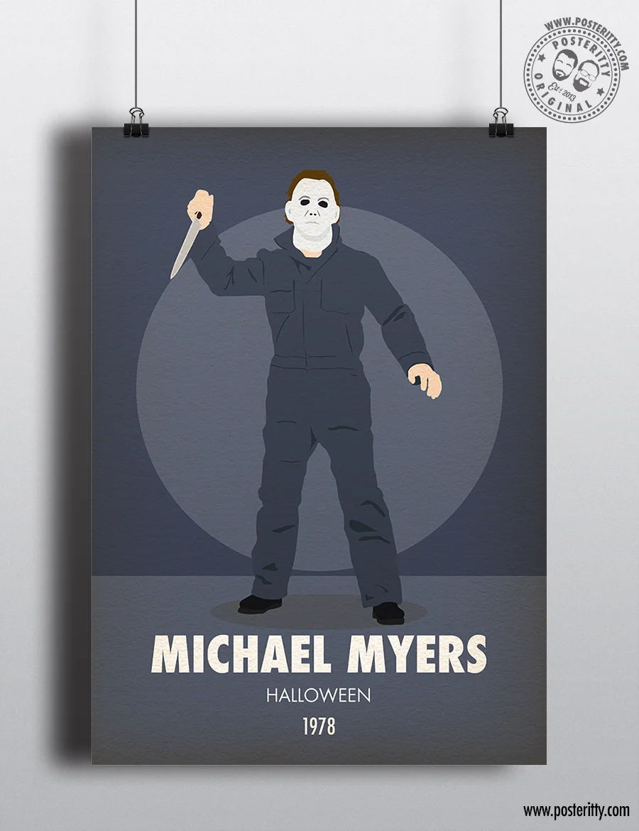 Michael Myers - Minimalist Horror Villains