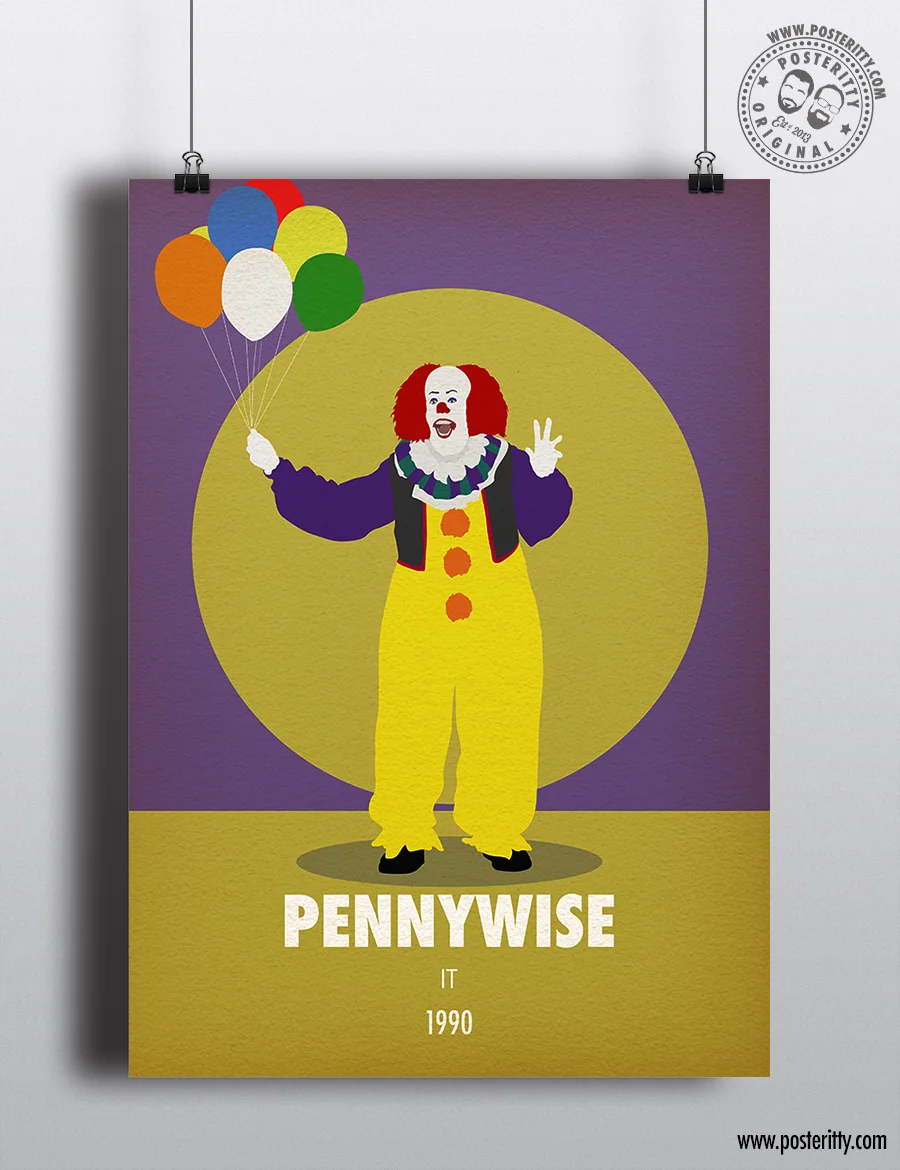 Pennywise - Minimalist Horror Villains