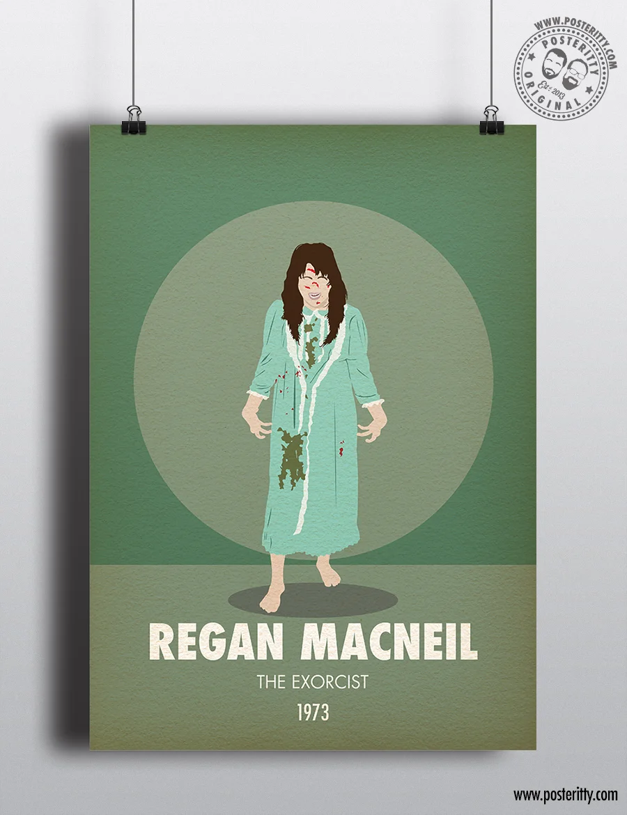 Regan McNeil - Minimalist Horror Villains