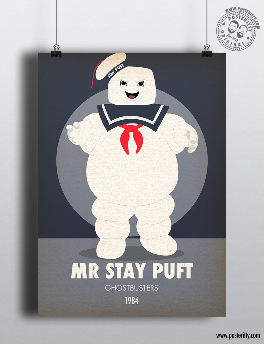 Stay Puft - Minimalist Horror Villains