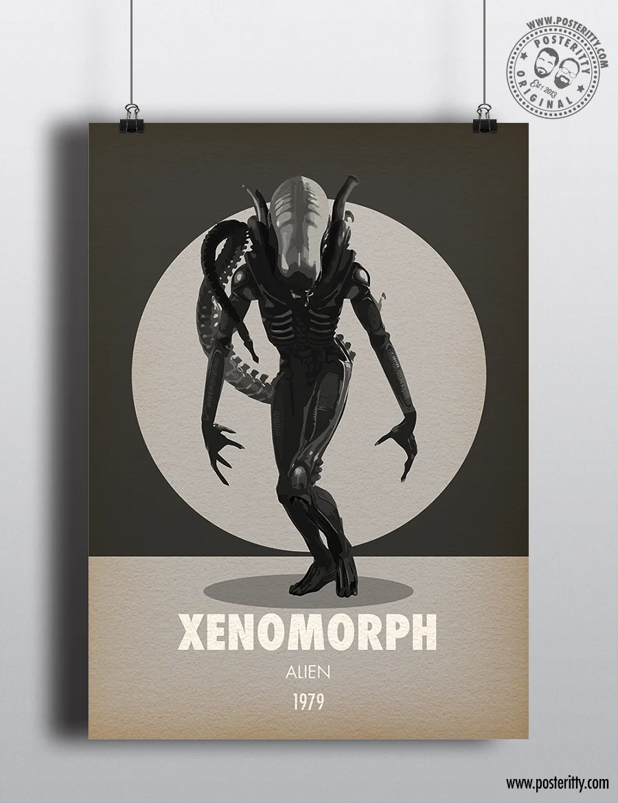 Xenomorph - Minimalist Horror Villains