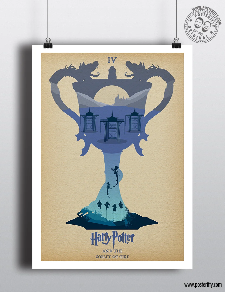 Goblet of Fire - Minimal Harry Potter Movie Poster