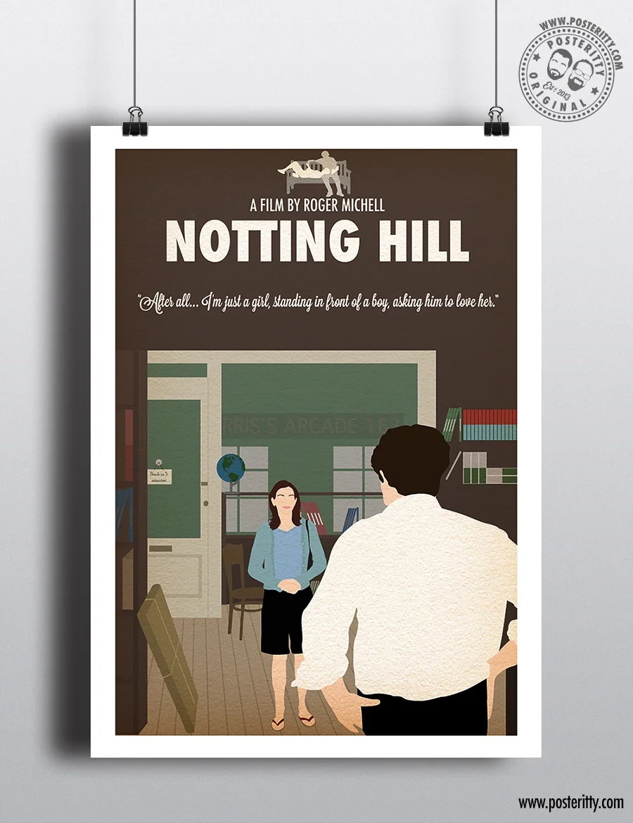 Notting Hill - Minimal Movie Poster