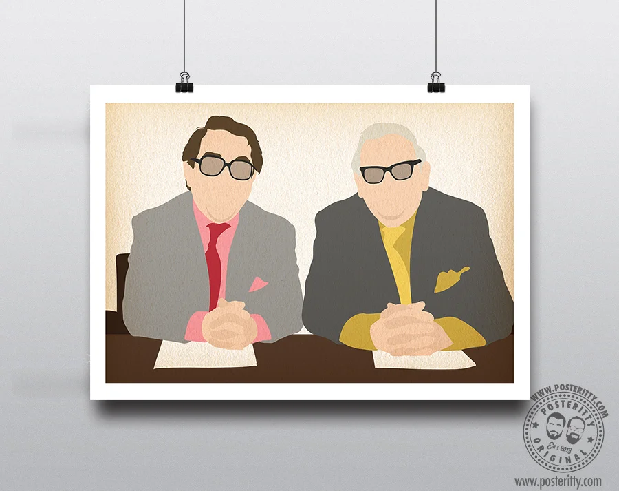 Two Ronnies - Minimalist Poster