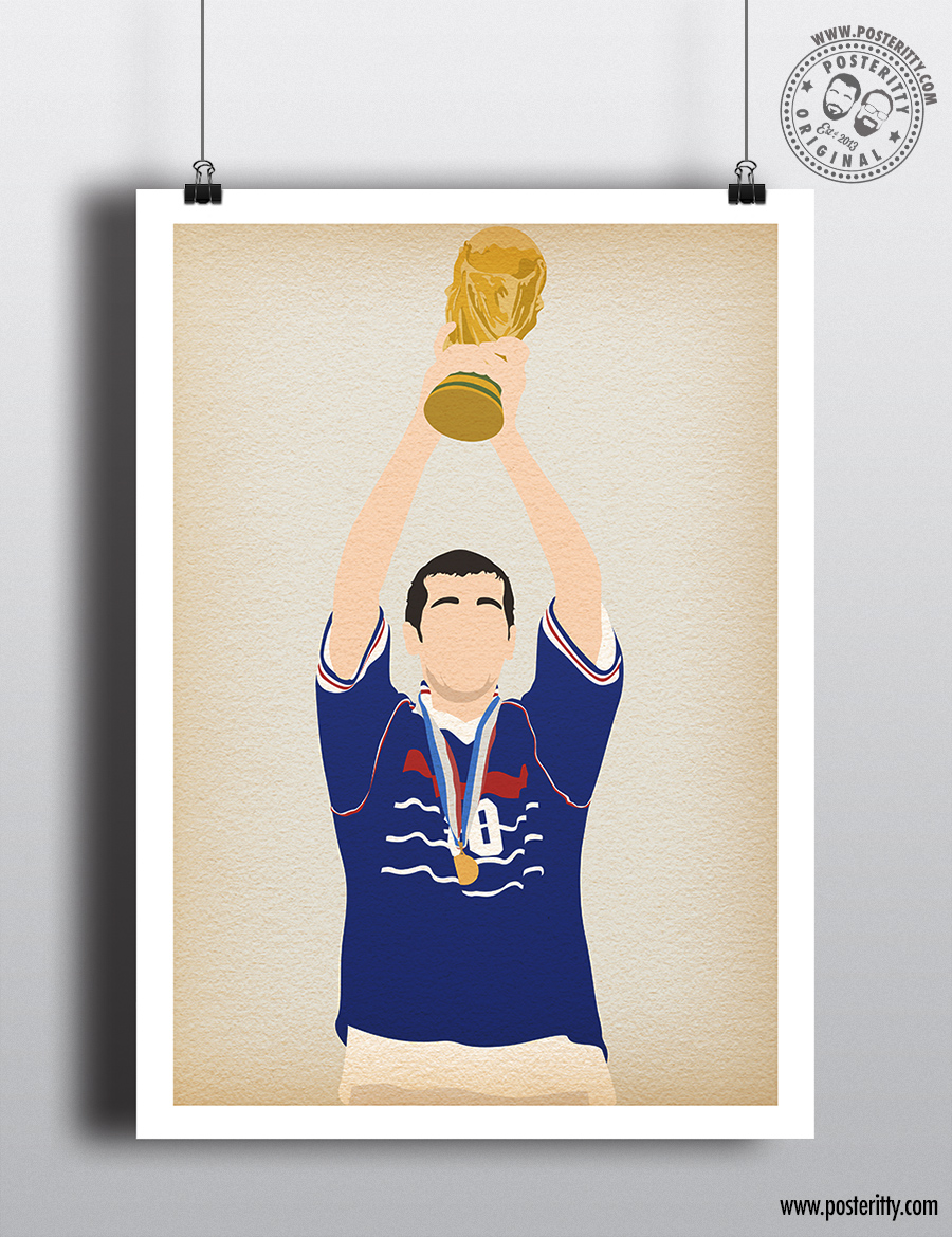Zidane - Minimalist Poster