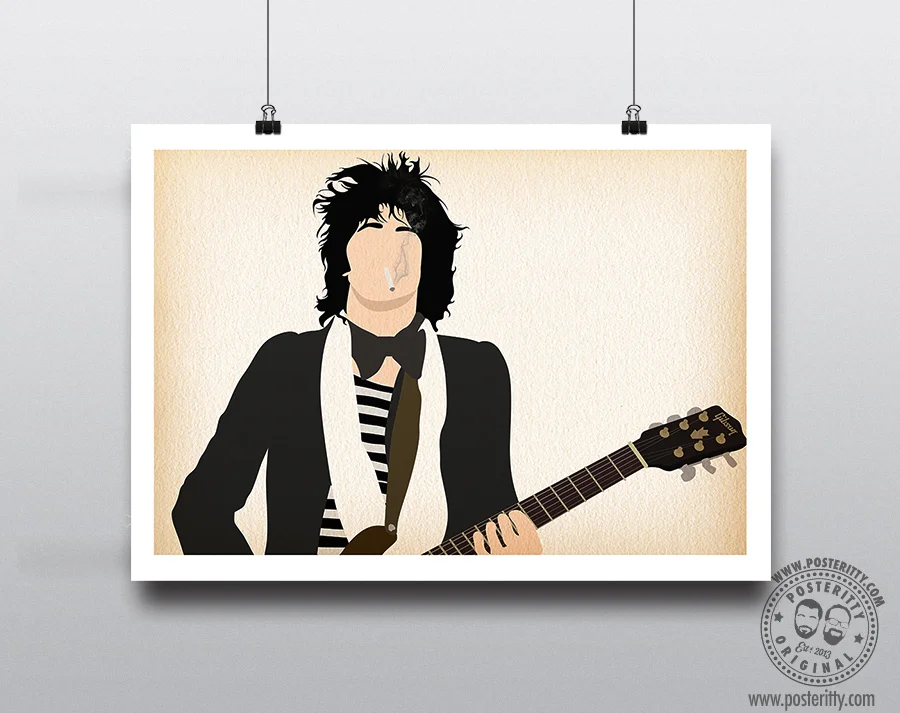 Keith Richards - Minimalist Poster