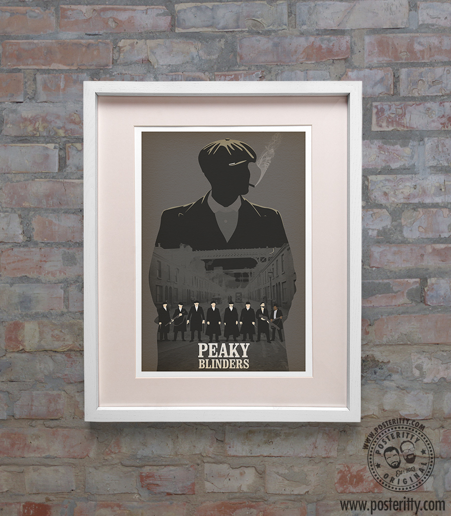 Peaky Blinders Small Heath - Minimalist Poster — Posteritty