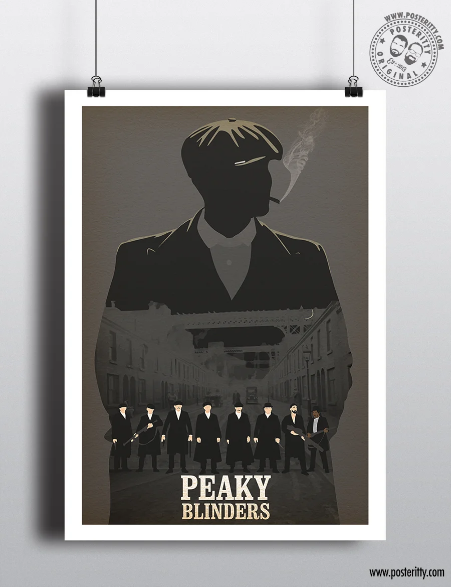 Peaky Blinders Small Heath - Minimalist Poster