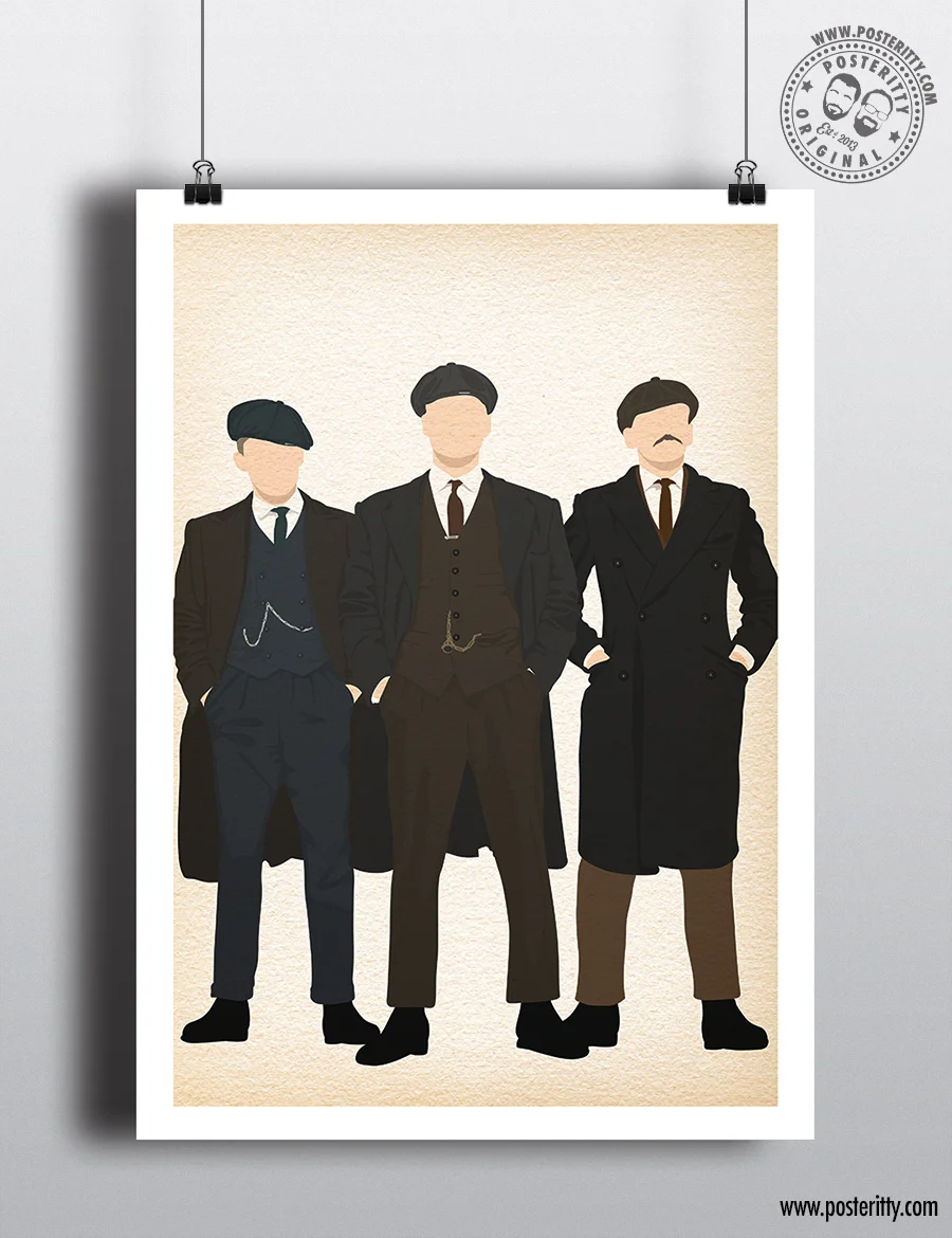 Peaky Blinders Shelby Bros Port - Minimalist Poster