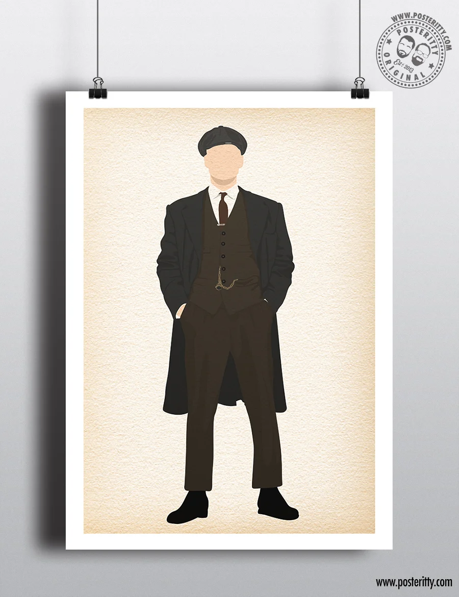 Tommy Shelby Peaky Blinders - Minimalist Poster