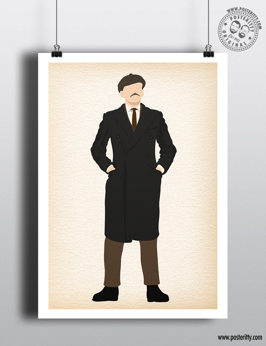 Arthur Shelby Peaky Blinders - Minimalist Poster