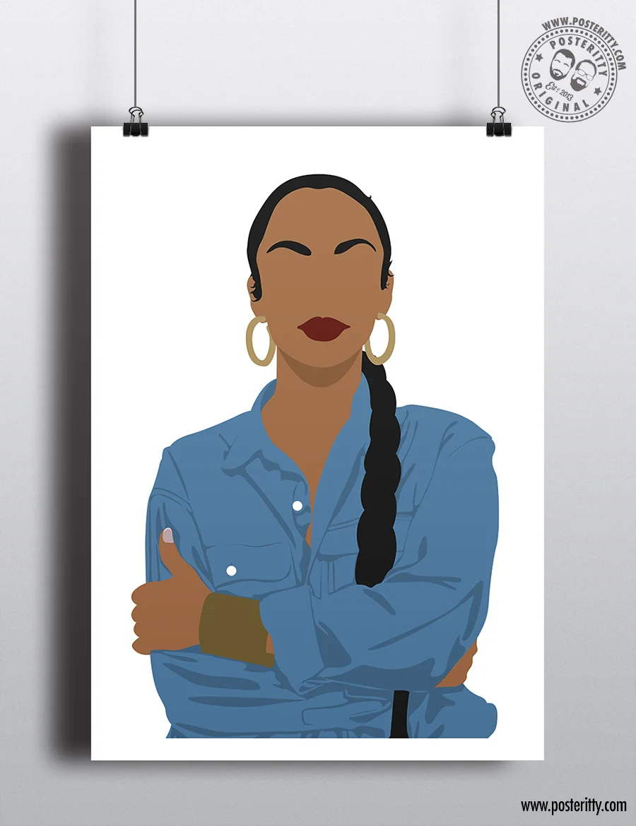 Sade - Minimalist Music Poster
