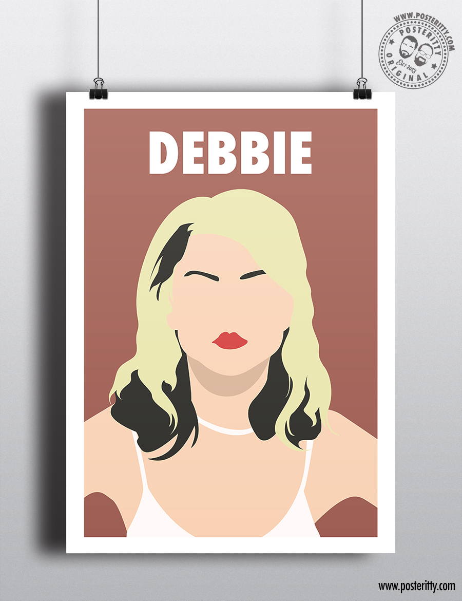Debbie Harry - Minimalist Female Icon Poster