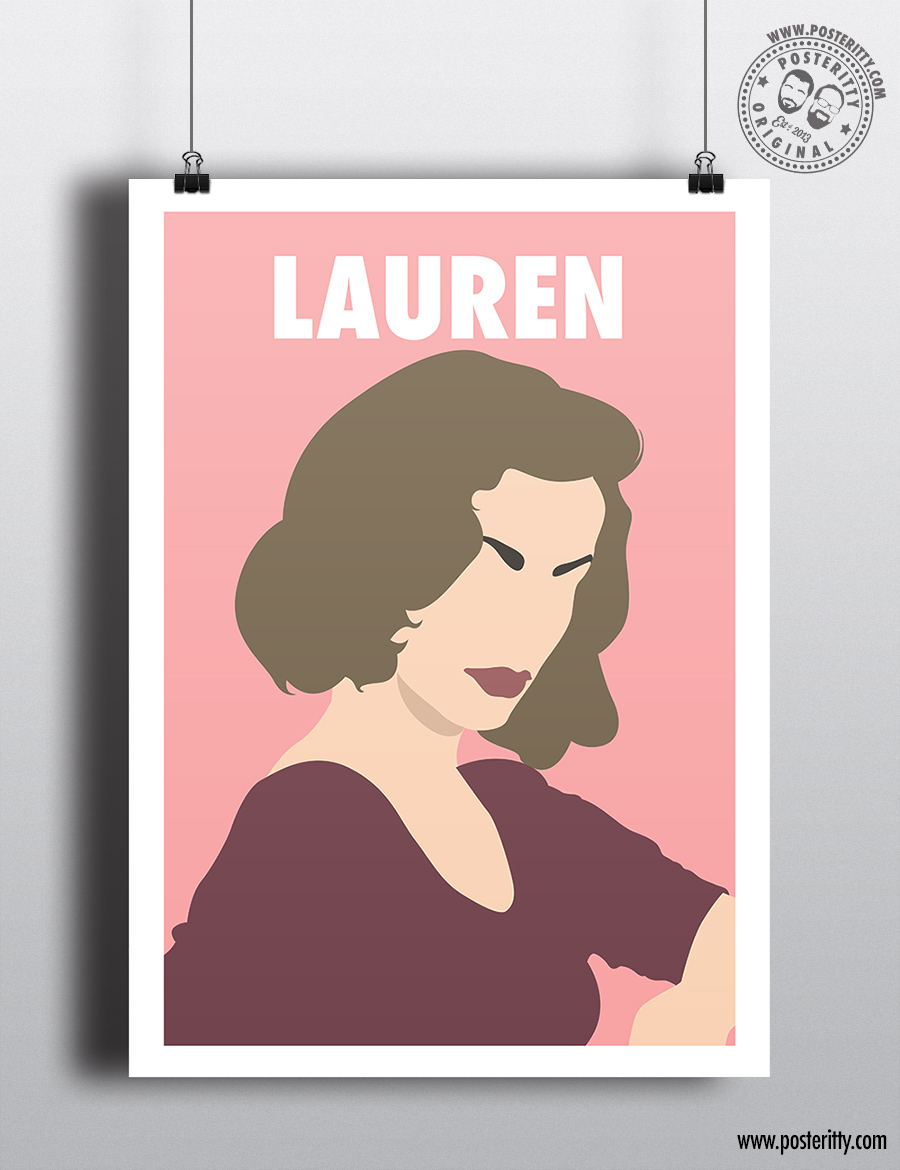 LAURYN HILL Minimalist Strong Female Print Minimal Inspirational Women Poster