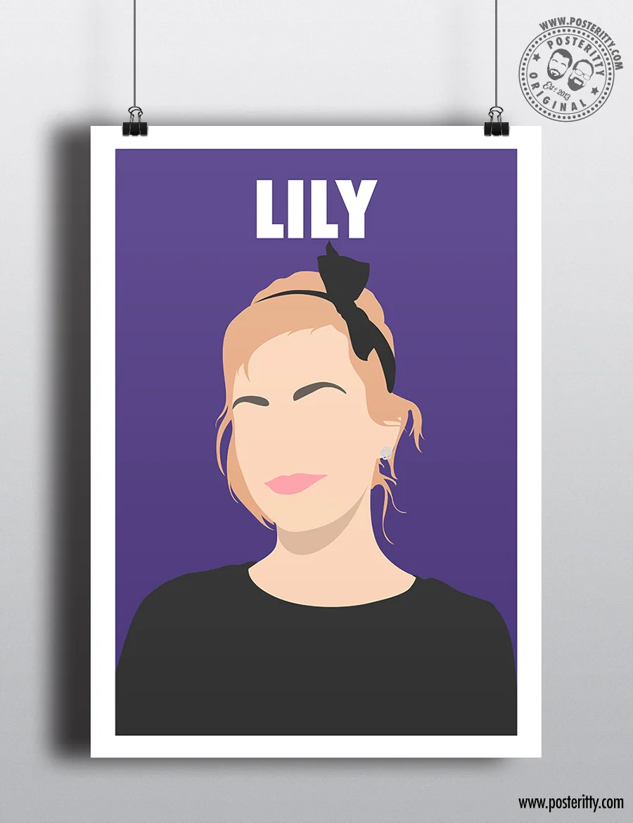 Lily Allen - Minimalist Female Icon Poster